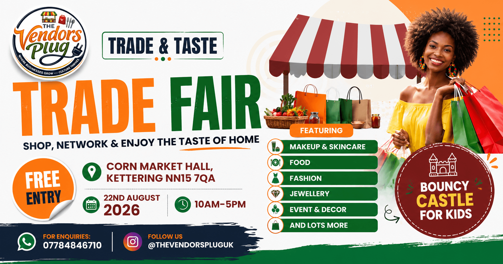 Trade & Taste Trade Fair Kettering 2026: Free Community Shopping & Networking Event