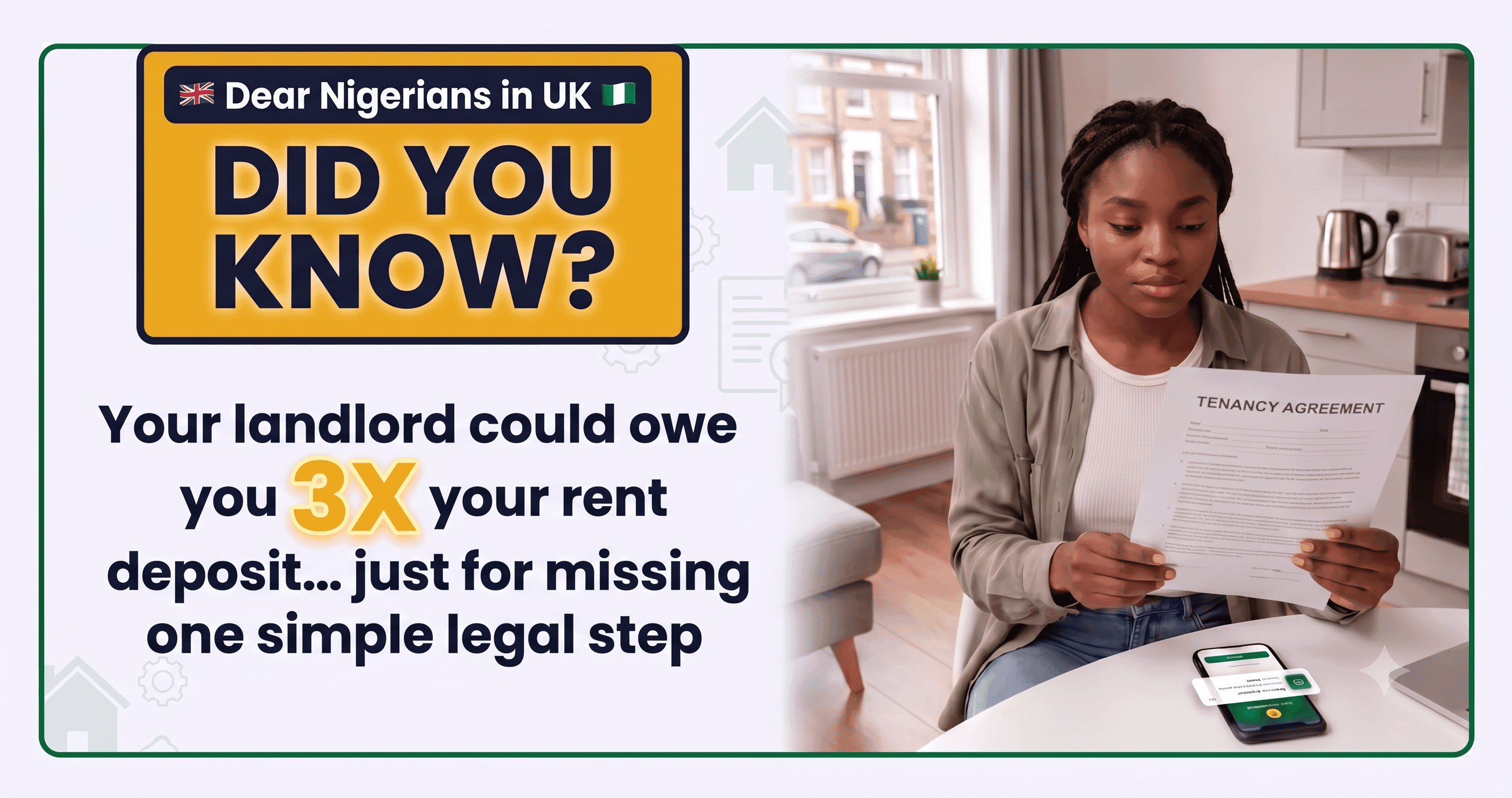 Did You Know? UK Landlords Must Protect Tenant Deposits or Risk Legal Action