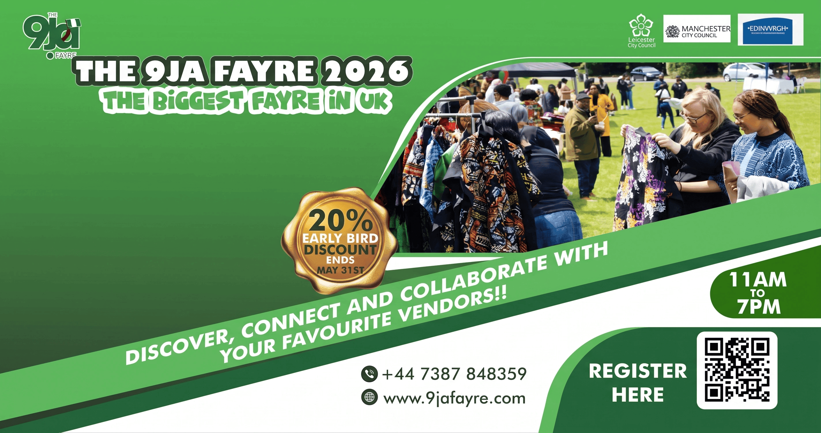 9ja Fayre 2026 Is Coming to Three UK Cities This Summer!