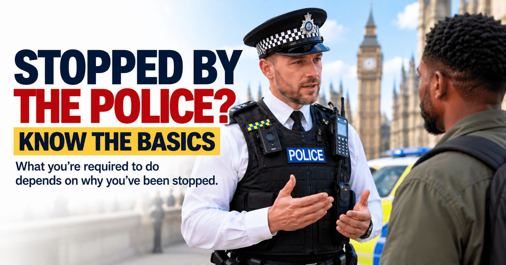 Stopped by the Police in the UK? Know These Basic Rights 👀🇬🇧