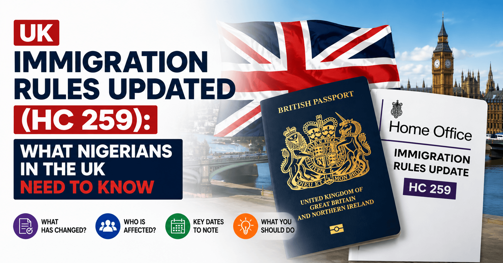 UK Immigration Rules Updated (HC 259): What Nigerians in the UK Need to Know